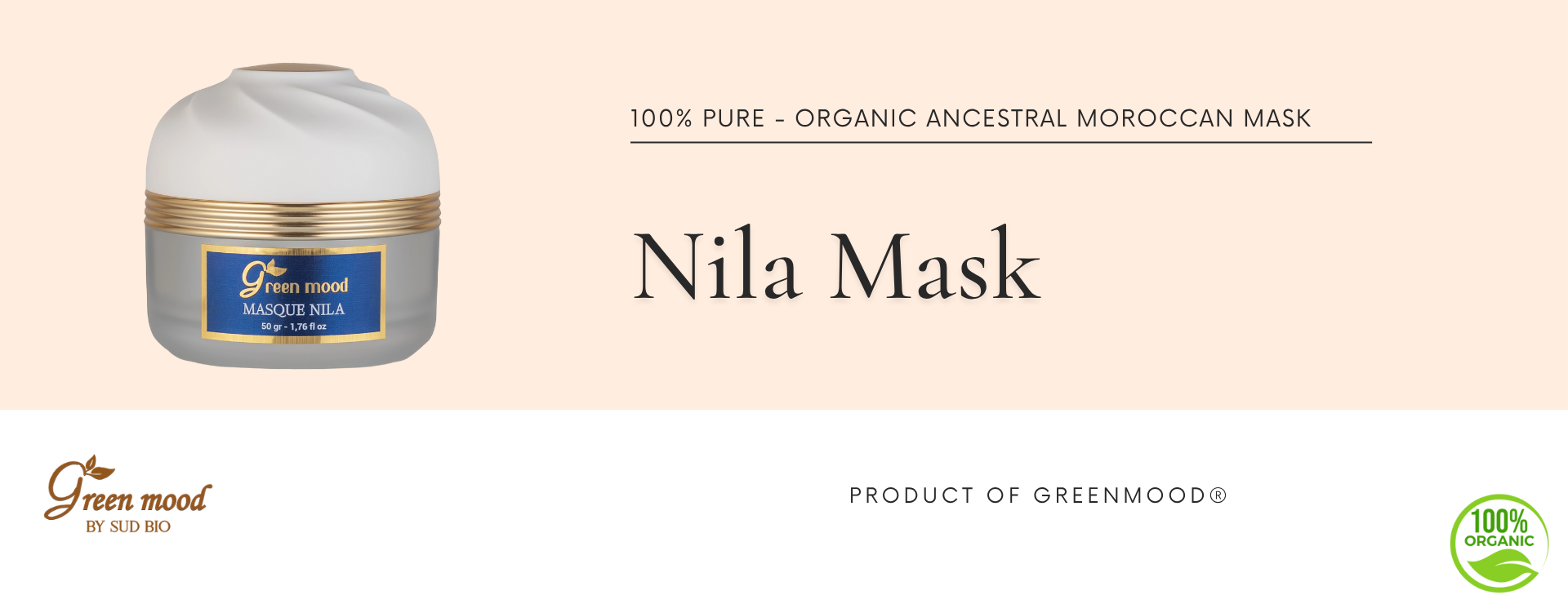 Nila Mask - organic bio mask