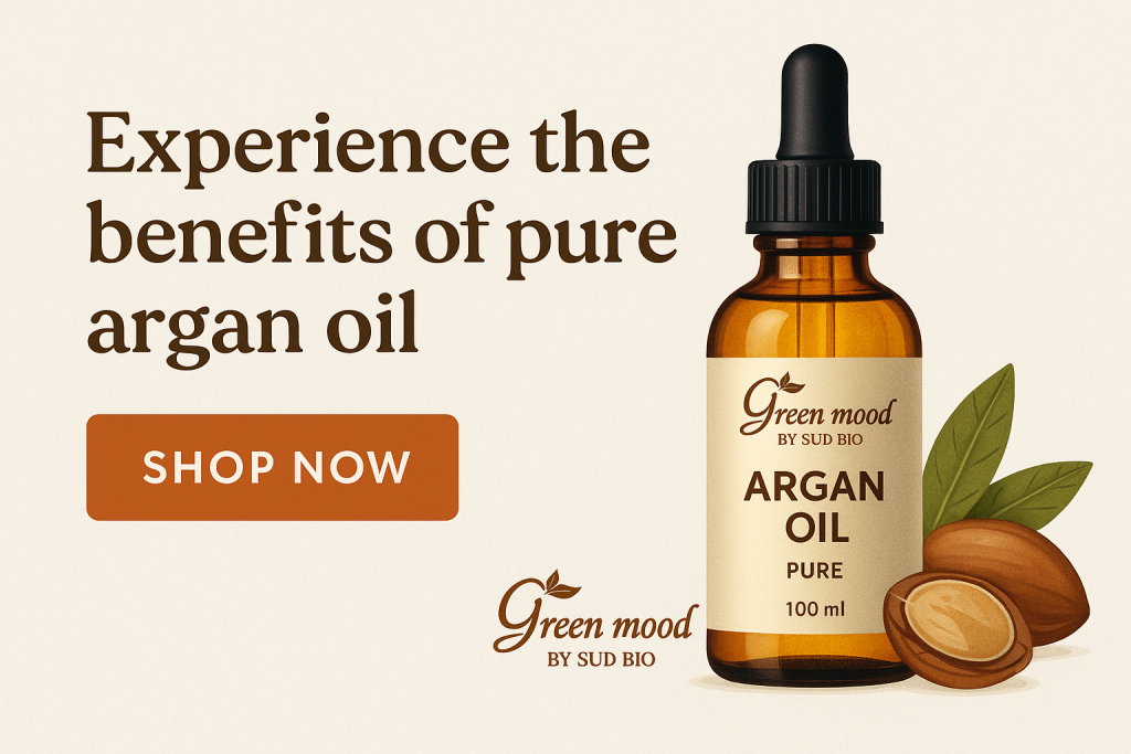 pure argan oil - authentic and genuine oil for hair and skin - natural treasure - greenmood
