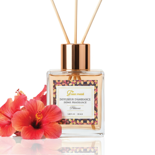 Diffuseur à bâtonnets au Hibiscus