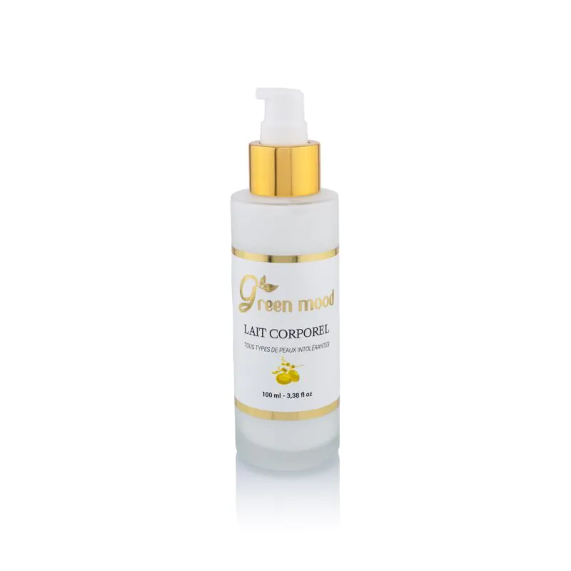 Green Mood Body Milk with Argan Oil – hydrating body lotion with argan oil for soft, nourished, supple skin - Lait Corporel à l’Huile d’Argan