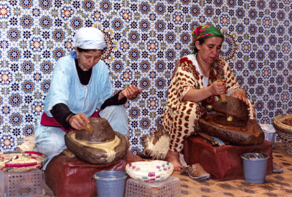 how argan oil is made
