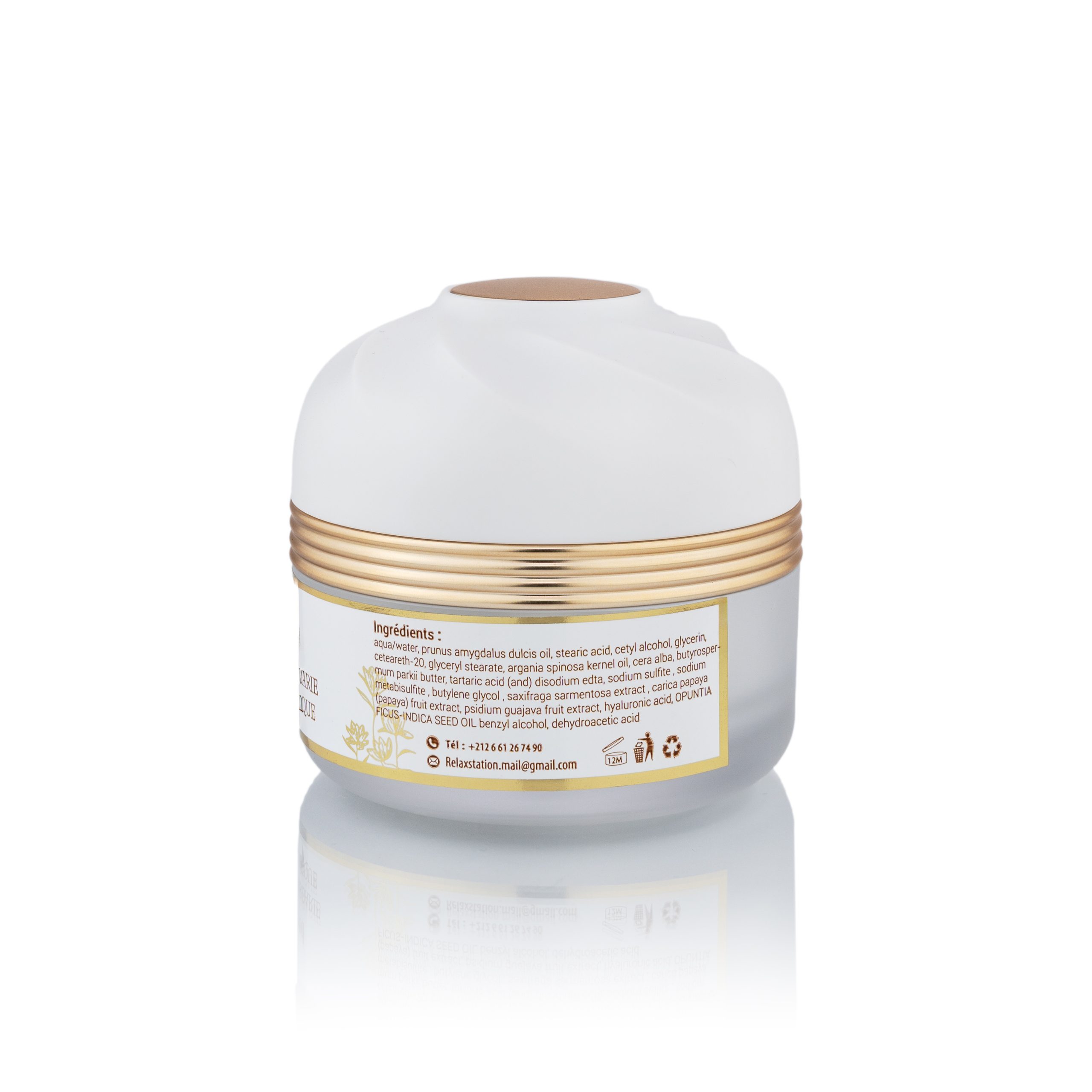 Creme mit Kaktusfeigenkernöl und Hyaluronsäure - Image 3