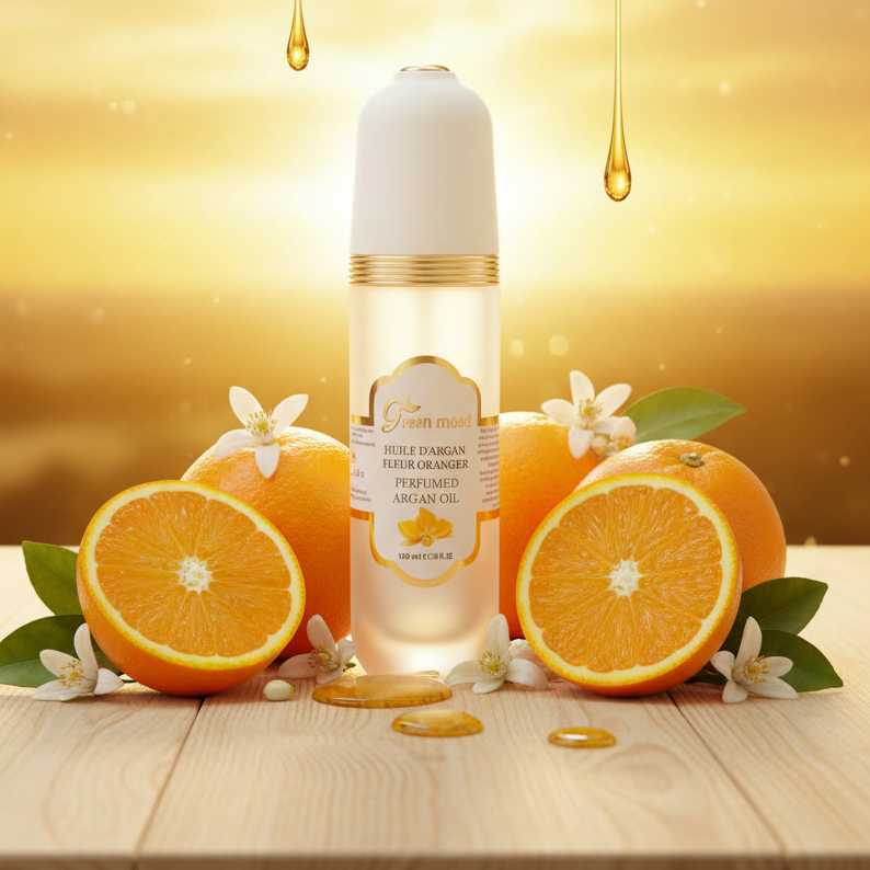 Huile d’argan à la fleur d’oranger Green Mood