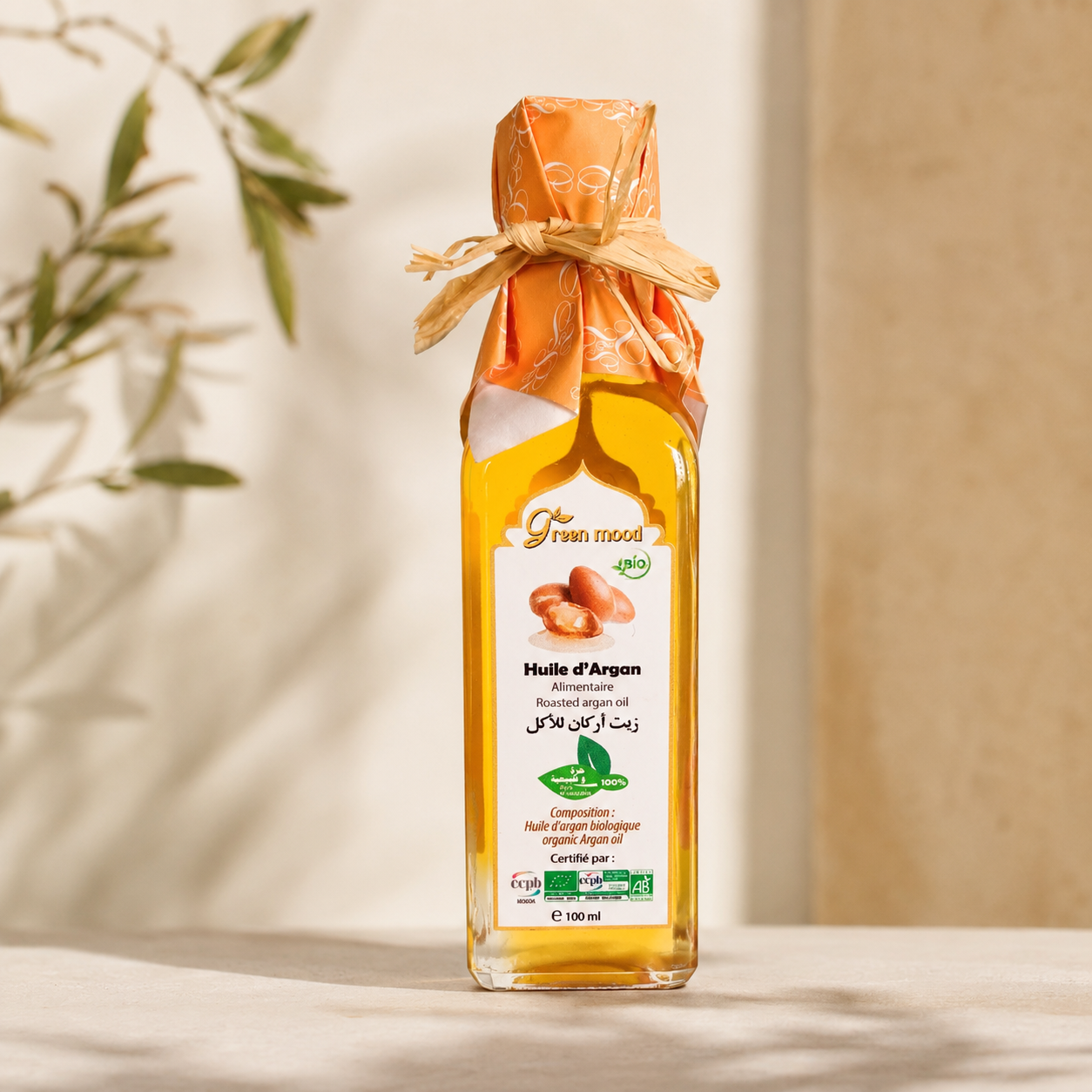 Green Mood Culinary Argan Oil - Huile Aragn Alimentaire - Kulinarisches Arganol premium