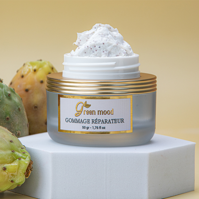 Gommage visage à la figue de barbarie Green Mood