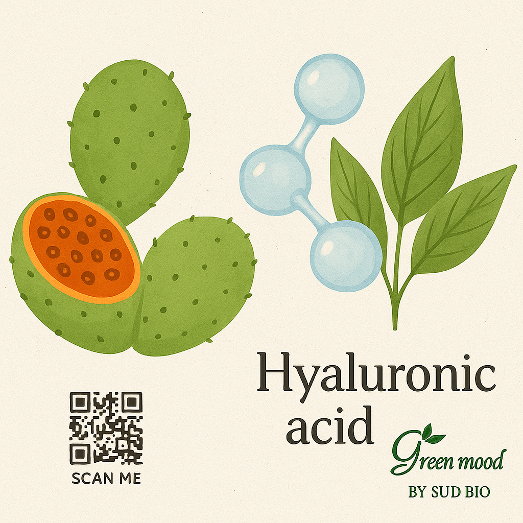 Texture crème figue de barbarie et acide hyaluronique GreenMood – formule bio visage