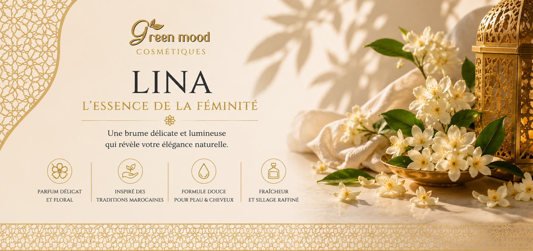 Ingredients du Parfum Lina - Green Mood