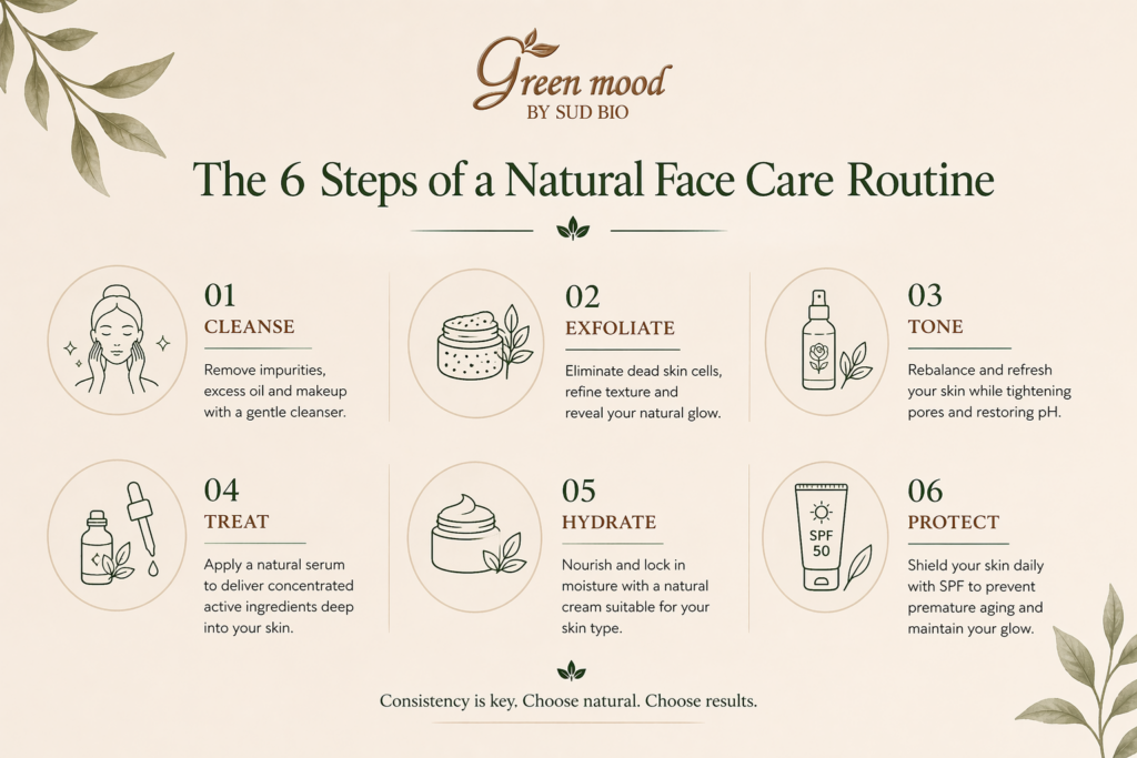 moroccan natural skincare routine steps face