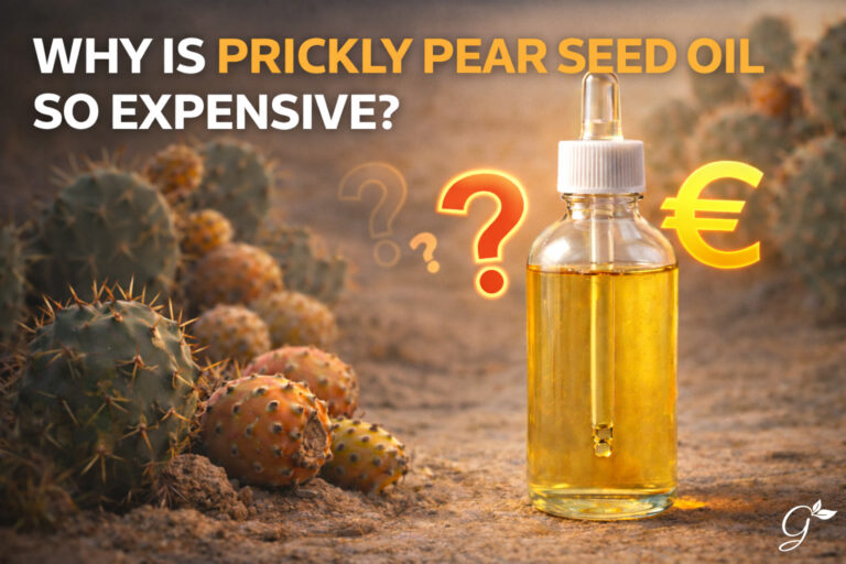 prickly pear seed oil production rarity explaining its high price