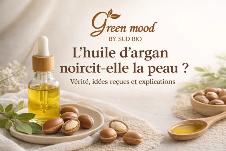 huile d'argan noircit-elle la peau- Effet sur visage