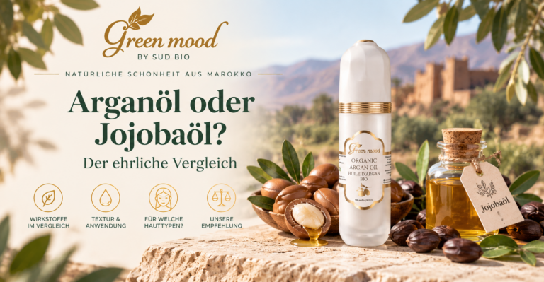 Arganöl oder Jojobaöl – Vergleich von Wirkung, Textur und Eignung für verschiedene Hauttypen