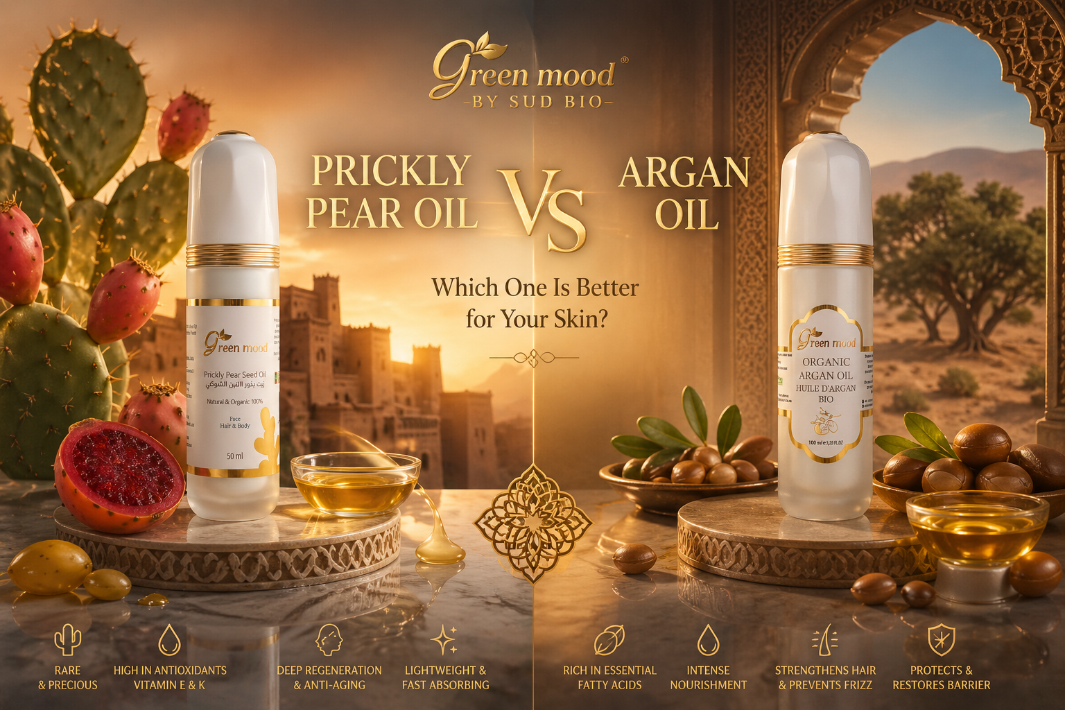 Prickly Pear Oil vs Argan Oil: Which One Is Better for Your Skin?