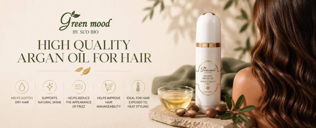 High Quality Argn Oil for Hair by green Mood - ultimate solution for hair